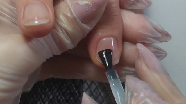 Нежные ноготки с акварелью 🌺#маникюр#акварельнаногтях