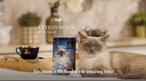 Реклама чая Ричард с нашей кошкой Ульяной в главной роли.