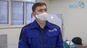 Посещение цеха №66 АО "БСК" Генеральным директором Эдуардом Давыдовым