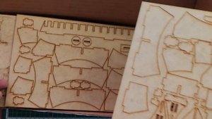 №64 Обзор модели корабля из дерева Леудо 1/48. Фальконет.mp4