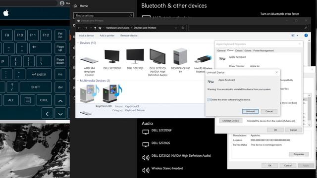 How to fix Keychron keyboard with F keys not working on windows