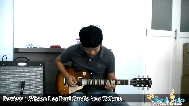Review Gibson Les Paul Studio '50s Tribute by www.chordtabs.in.th смотреть онлайн