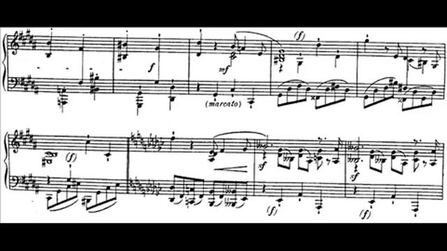 Hamelin plays Paul Dukas - Piano Sonata (4th mvt) Audio Sheet music