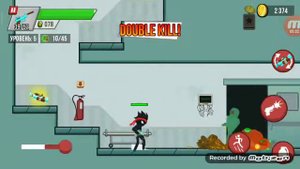 Я прохожу игру на английском Стикмен против зомби больница часть 1 глава 8