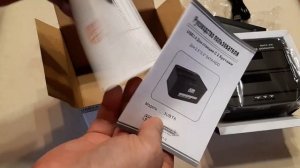 HDD ДОК СТАНЦИЯ для накопителей AGE STAR 3UBT6-6G HDD Docking station AGE STAR 3UBT6-6G  unboxing