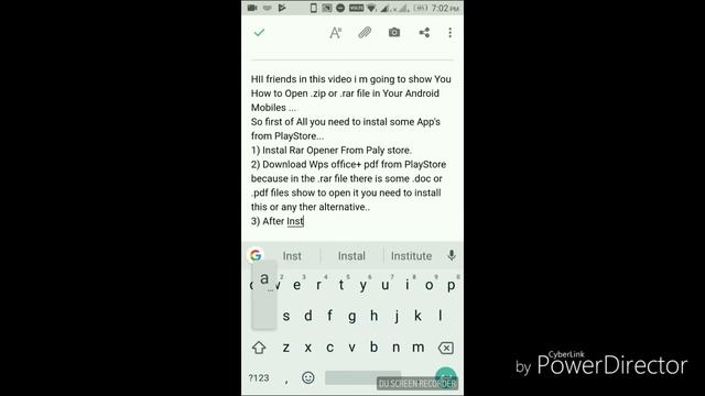 How to open .rar or .zip file in Android Phone смотреть онлайн