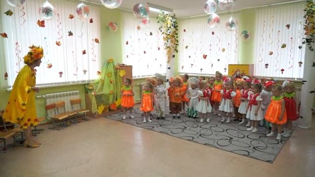 Осенний Утренник младшая группа