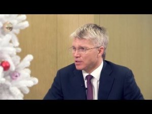 НТВ: новогодний блиц Павла Колобкова для "Делового утра"