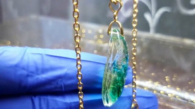 Эпоксидная смола: подвеска смотреть онлайн