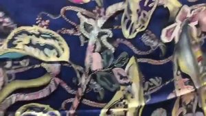 Новинка! Платок шёлк атлас 89/89