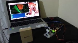 radar con arduino y python pySerial