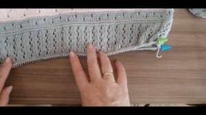 Как укоротить джемпер, связанный снизу вверх