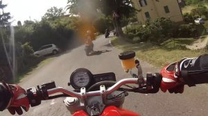 ducati monster 600 vs yamaha xt 660x vs honda hornet