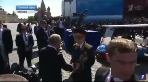 Охрана Путина и ветеран 