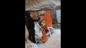 Дробилка Гриндор 2 Измельчение поролона Видео от клиента