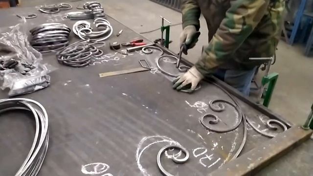 КОВАНЫЙ УЗОР для забора очень просто и красиво смотреть онлайн