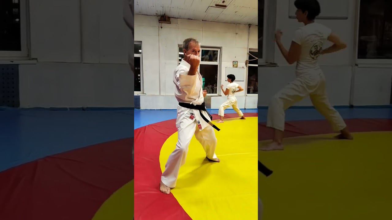 Asai Ryu karate Sevastopol. Наработка базовой техники. #karate #каратэ