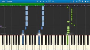 Эльбрус Джанмирзоев и Alexandros Tsopozidis - БРОДЯГА (на пианино Synthesia)