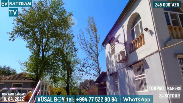 24 SOTDA 🏊♀️HOVUZLU 🏡BAĞ EVİ 🔺YUXARI BAĞLARDA SATILIR NOVXANIDA/Недвижимость в 🇦🇿 / 👉EV SATIRAM TV