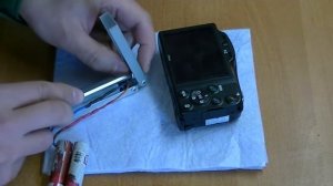 Переделка питания фотоаппарата Nikon Coolpix L610 на Li-ion 18650