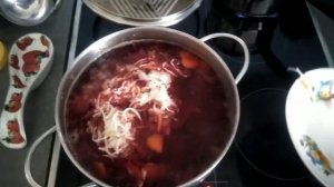 Борщ из квашеной капусты