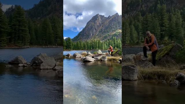 Озеро в горах. Lake Hridsko #montenegro #mountains #lake #hiking