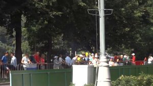 Чемпионат мира по лёгкой атлетике 2013, IAAF, предпоследний круг, спортивная ходьба девушки 20км.