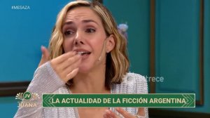 Fuerte cruce entre Brandoni, Campi y Juana sobre la actualidad de la televisión y las ficciones