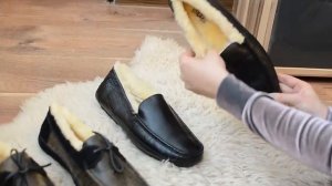 UGG Australia, мужские мокасины, кожаные.