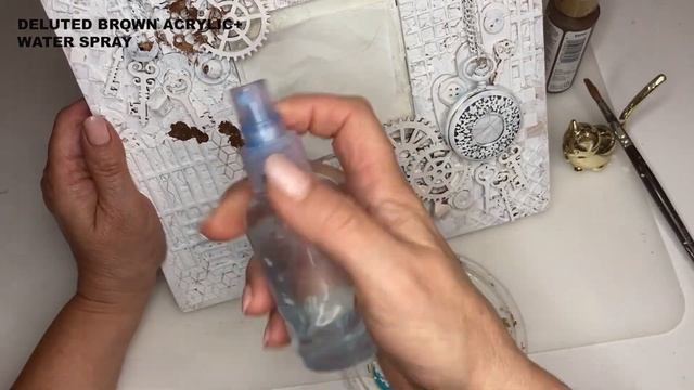 Новая жизнь старых вещей. Ключница в стиле микс-медиа [diy] смотреть онлайн