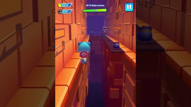 Talking Tom Hero Dash - Run Game Day 117 Walkthrough RACCOON CHASE Recommend index five stars смотреть онлайн