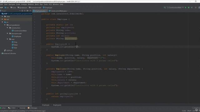 24 Конструкторы Часть 2 Инициализация объектов смотреть онлайн