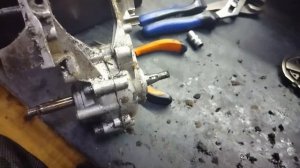 После разборки бензопилы HURER BS 40