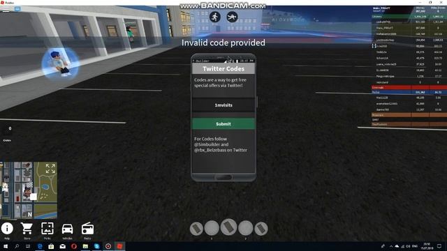 2018 КОДЫ ДЛЯ Vehicle Simulator 5 КОДОВ смотреть онлайн