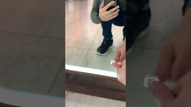Зеркало с LED подсветкой, модель - Glamour