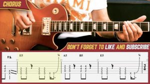 I LOVE ROCK 'N ROLL - Joan Jett and the Blackhearts - Easy Guitar Lesson - Guitar Chords + Tabs