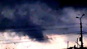Ефремов.Ураган. 22.05.2013.Образование воронки