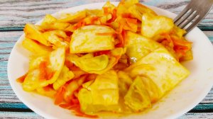 1 морковь плюс капуста. Вкусный салат из простых ингредиентов
