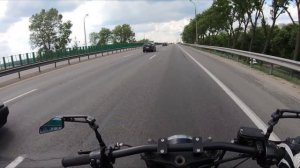 ПЕРВЫЙ ВЫЕЗД ЗАЗОЦИКЛА в город!