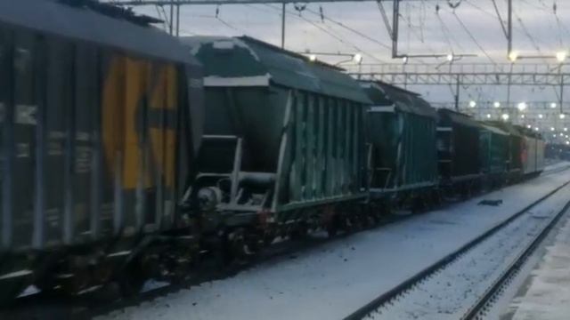 Поезда на Зимние День Вокзал Мга Октябрьская Железная дорога смотреть онлайн
