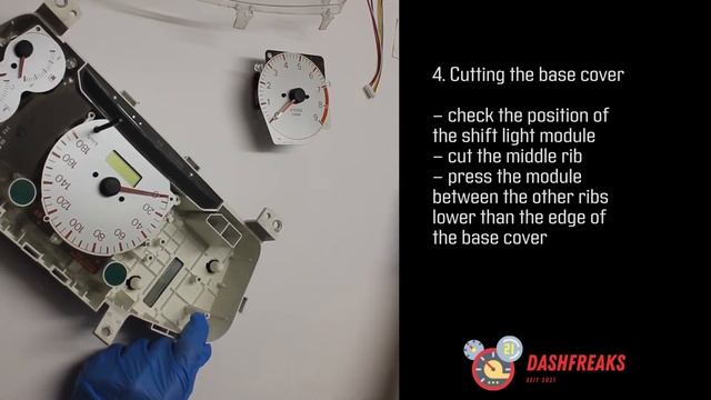 Instruction for the Mitsubishi Lancer Evo 4 5 6 shift light assembly смотреть онлайн