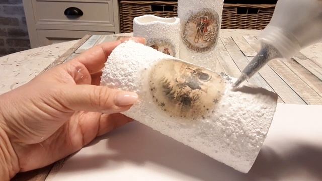 ❄️ ДЕКОР Свечей РИСОВОЙ БУМАГОЙ смотреть онлайн