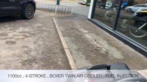 BMW R1150 R ROCKSTER R1150R BLACk & ORANGE QUICK START UP AND REVIEW