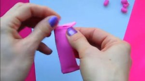 Кроватка для куклы своими руками. Поделки своими руками из легкого пластилина.