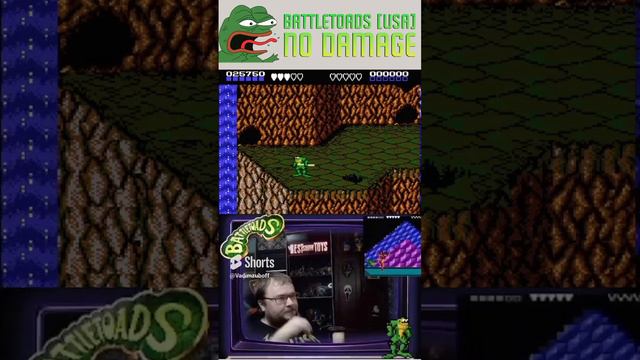 ВОТ ЭТО УДАР !! #shorts #dendy #nes #battletoads #retrogaming #secrets #wow