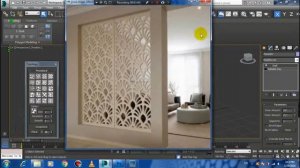 How to make CNC panel in 3ds max with Photoshop