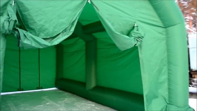 Надувной модуль ВС-1 | Надувные пневмоконструкции