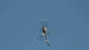 Полет вертолета ДВС