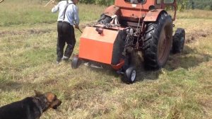 Хроника сенокоса 2019//Т40, роторная косилка КРН2, прессподборщик 0850.Ч.1